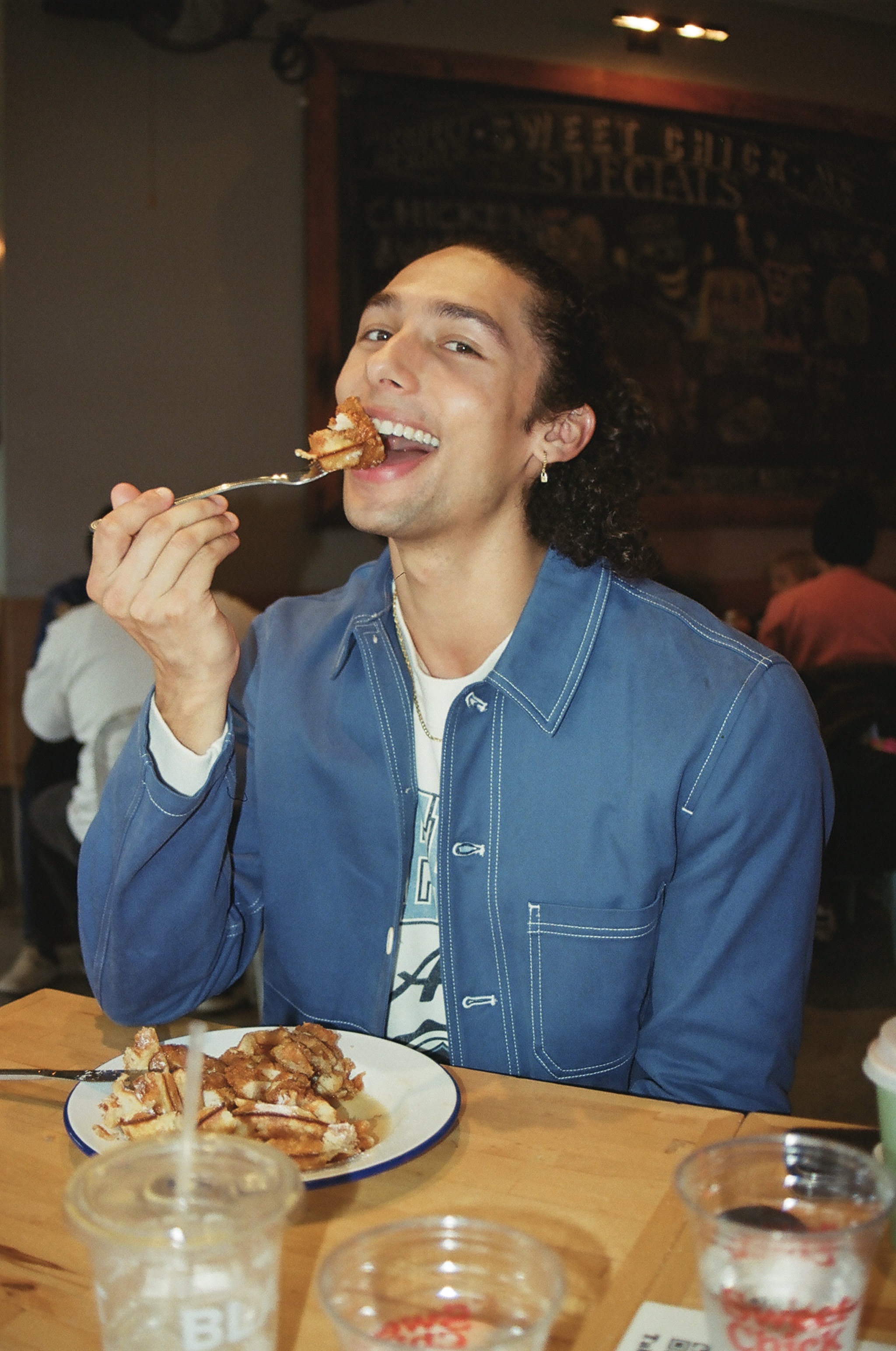 Jarred Carter at Sweet Chick in Brooklyn, NY